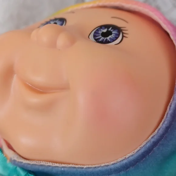 2017 OAA, INC. CABBAGE PATCH KID (CPK) RAINBOW GARDEN PARTY BAILEY BEAR 9" DOLL - Picture 12 of 12